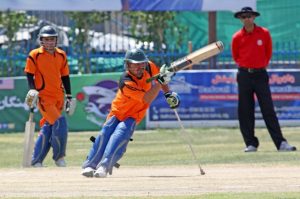 Afghan disabled cricketers