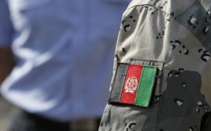 Afghan border police