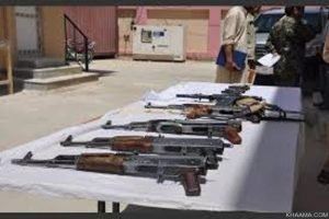 Weapons seized